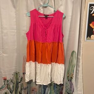 Cute Tri-colored summer dress!